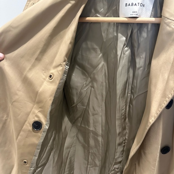 Aritzia Babaton Mid-Length Trench Coat - Picture 3 of 5